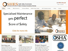 Tablet Screenshot of oshesglobal.com